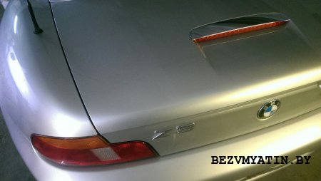 BMW Z3 -удалена вмятина на крышке багажника